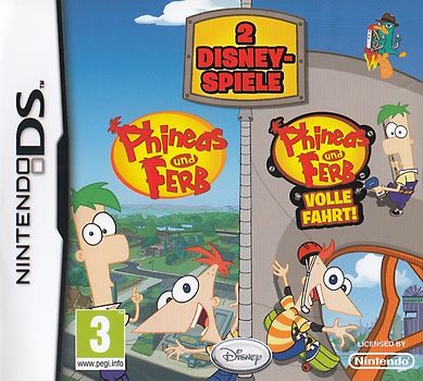 Phineas und Ferb 1 & 2: Phineas und Ferb / Phineas und Ferb: Volle Fahrt! [Internationale Version] Nintendo DS