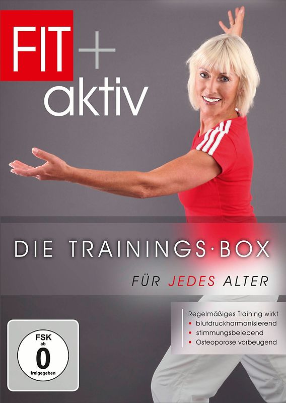 Fit + Aktiv - Die Trainings-Box für jedes Alter [2 DVDs] DVD