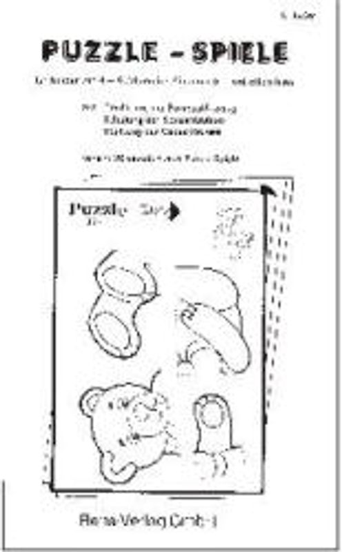 Puzzle-Spiele für Kinder von 4-6 Jahren im Kindergarten und Elternhaus