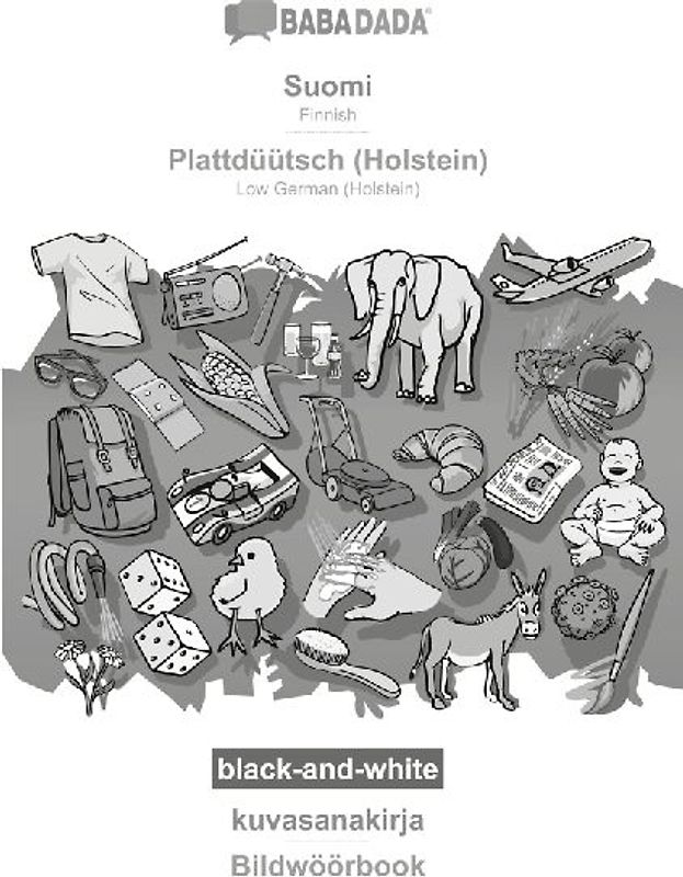 Suomi - Plattdüütsch (Holstein), kuvasanakirja, BW