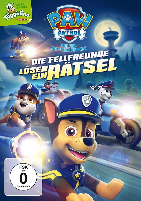 Paw Patrol - Die Fellfreunde lösen ein Rätsel DVD