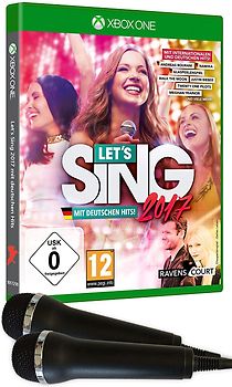 Let's Sing 2017 mit deutschen Hits - 2 Mikrofone Bundle Xbox One