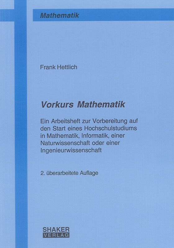 Vorkurs Mathematik