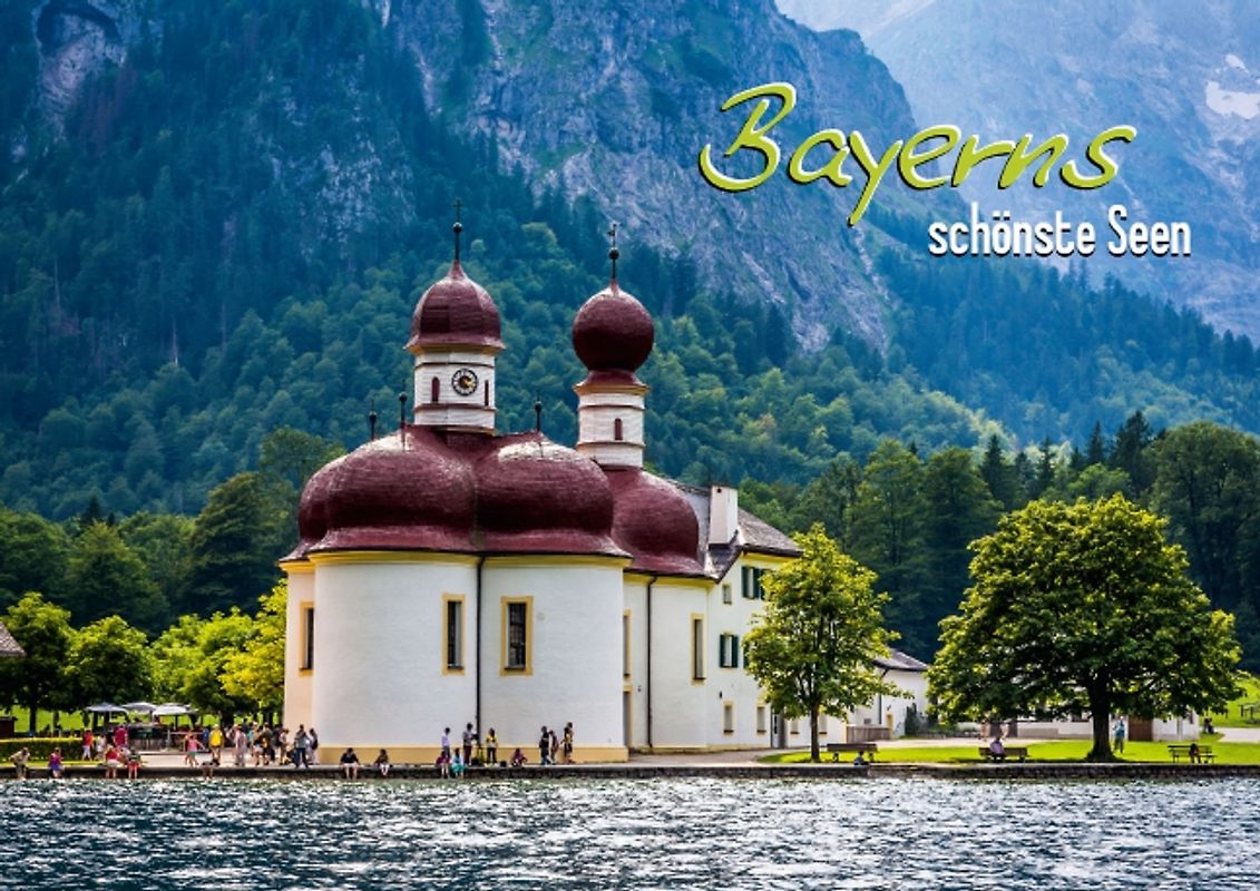 Bayerns schönste Seen (Posterbuch DIN A2 quer)