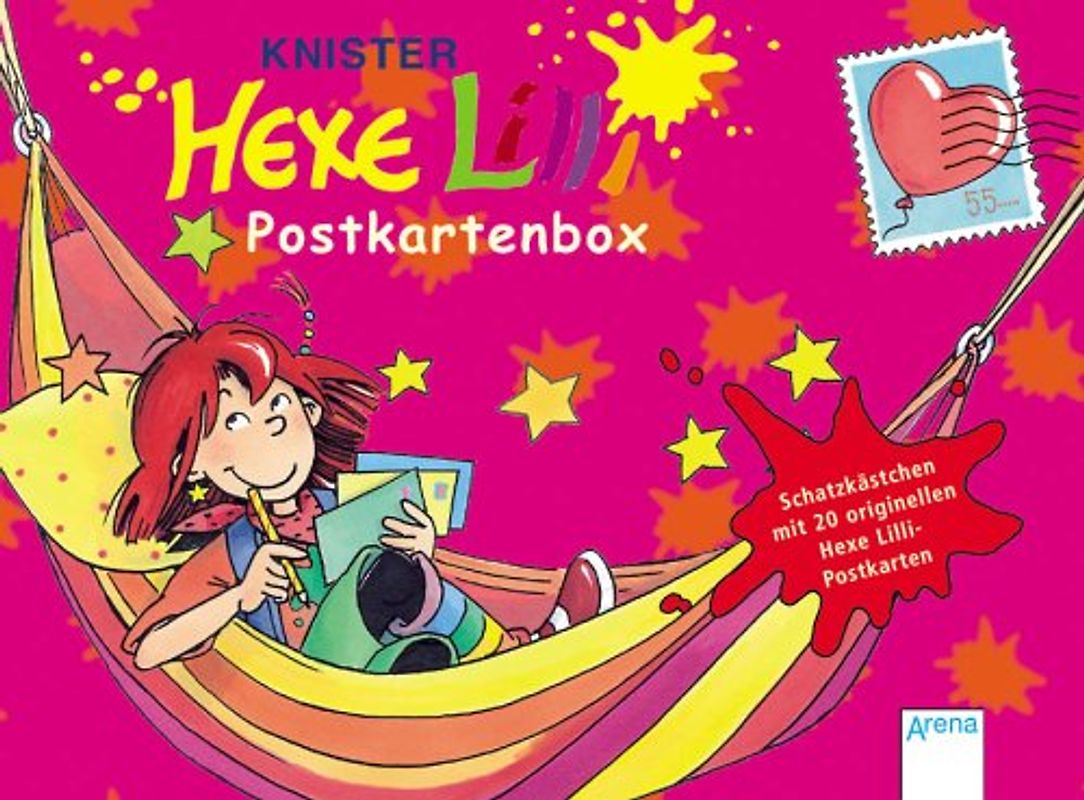 Hexe Lilli Postkartenbox