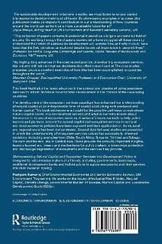 Mainstreaming Natural Capital and Ecosystem Services into Development Policy