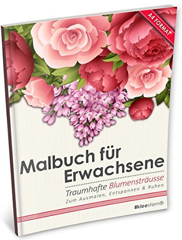 Kleestern Malbuch für Erwachsene