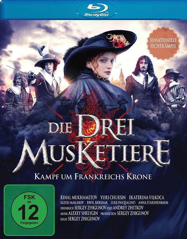 Die Drei Musketiere - Kampf um Frankreichs Krone Blu-ray Disc