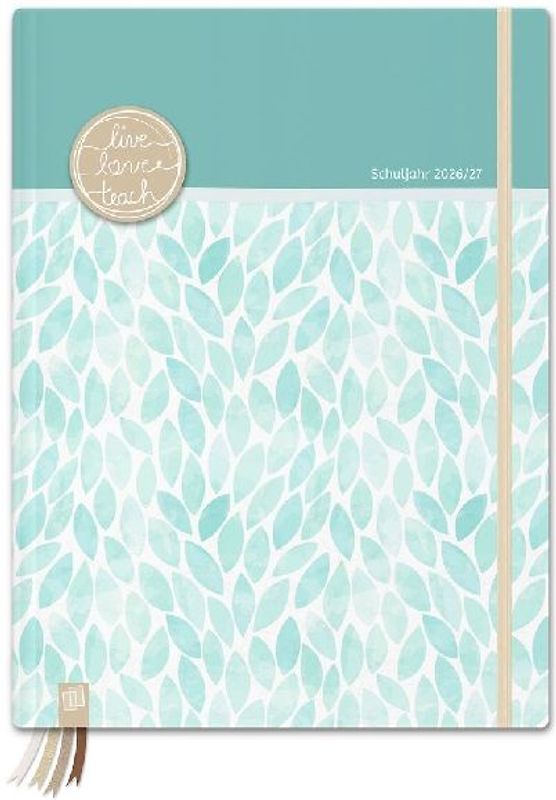 Mein Lehrerplaner A4+ - Hardcover - Lehrerkalender für das Schuljahr 2026/2027 - Blättermeer
