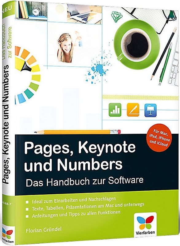 Pages, Numbers und Keynote