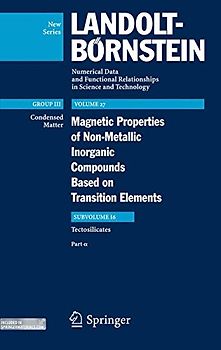 Magnetic Properties of Tectosilicates I