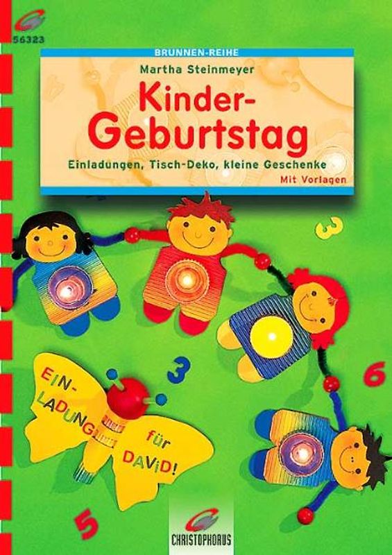 Kindergeburtstag. Einladungen, Tisch-Deko, kleine Geschenke