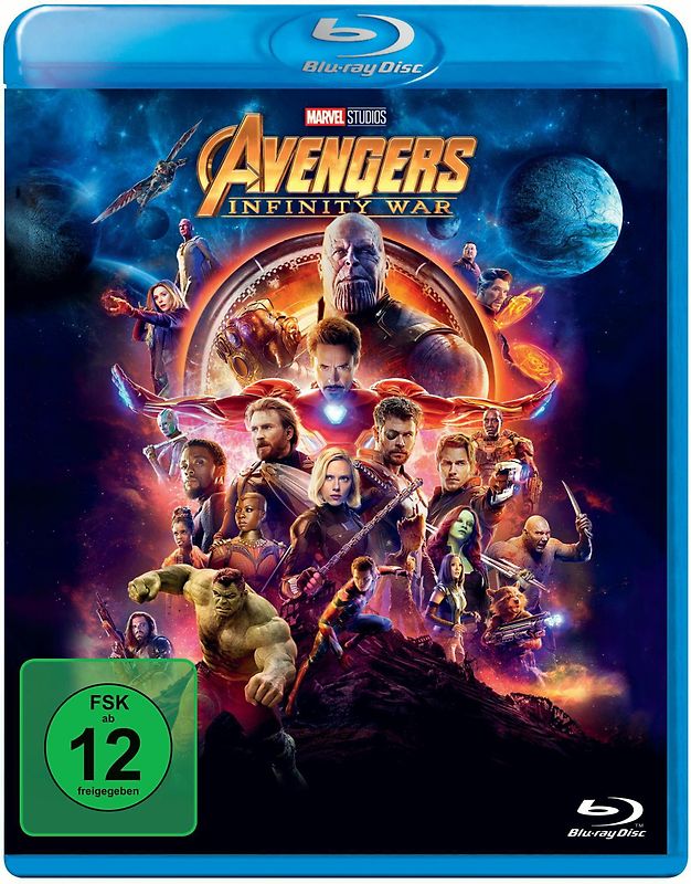 Avengers: Infinity War Blu-ray Disc