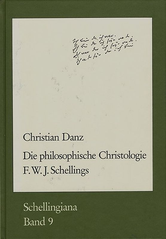 Die philosophische Christologie F. W. J. Schellings