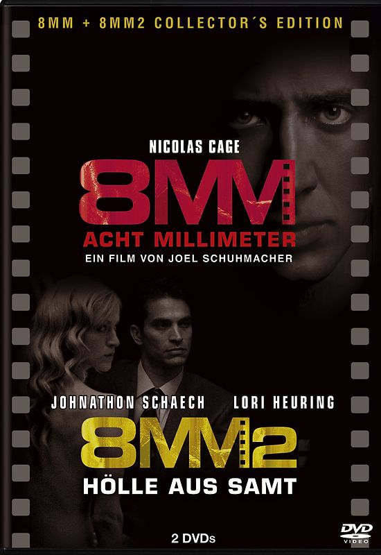 8 MM - Acht Millimeter 1+2 Coll.Ed. DVD