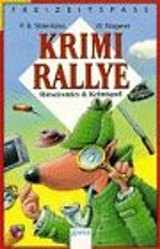 Krimi-Rallye. Krimispass & Rätselcomics
