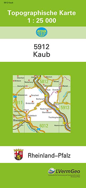 TK25 5912 Kaub
