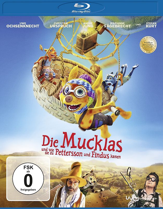 Die Mucklas und wie sie zu Pettersson und Findus k Blu-ray Disc