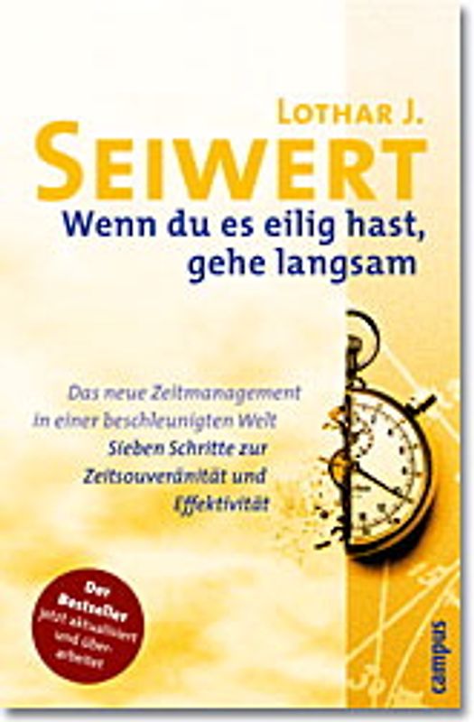 Wenn du es eilig hast, gehe langsam