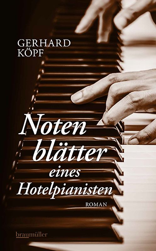 Notenblätter eines Hotelpianisten