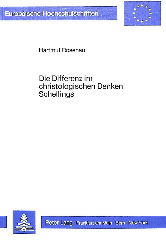 Die Differenz im christologischen Denken Schellings