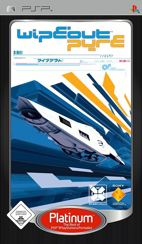 WipeOut: Pure [Platinum] PlayStation Portable