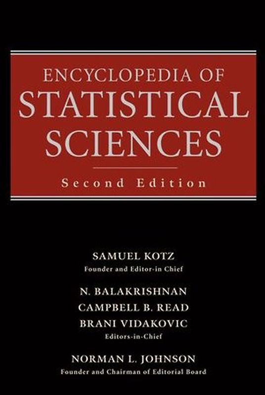Encyclopedia of Statistical Sciences