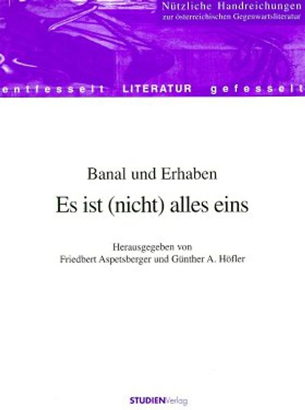 Banal und Erhaben