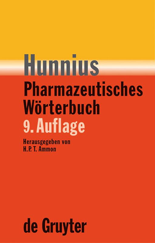 Hunnius Pharmazeutisches Wörterbuch