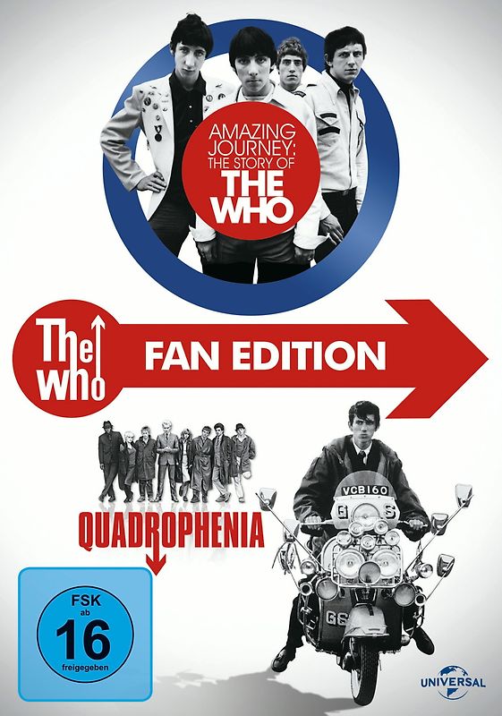 The Who - Amazing Journey: The Story of The Who / Quadrophenia (Limited Fan Edtion, 3 Discs) [Limited Edition] DVD