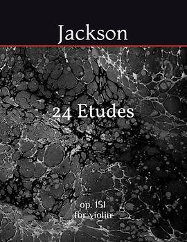 24 Etudes for Violin: op. 151