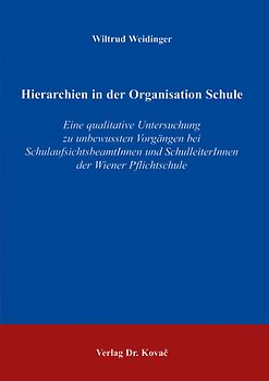 Hierarchien in der Organisation Schule