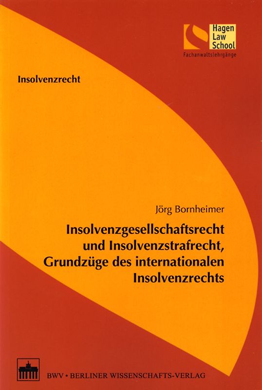 Insolvenzgesellschaftsrecht und Insolvenzstrafrecht, Grundzüge des internationalen Insolvenzrechts
