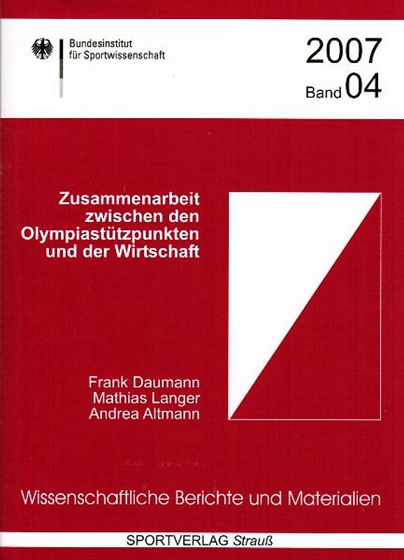 Zusammenarbeit zwischen den Olympiastützpunkten und der Wirtschaft