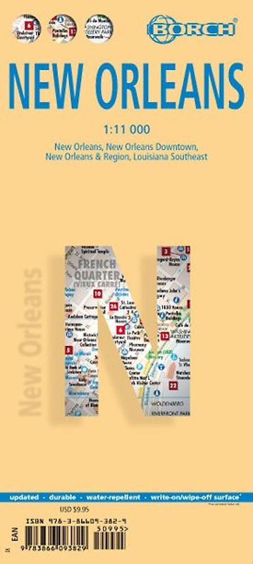 New Orleans, Borch Map