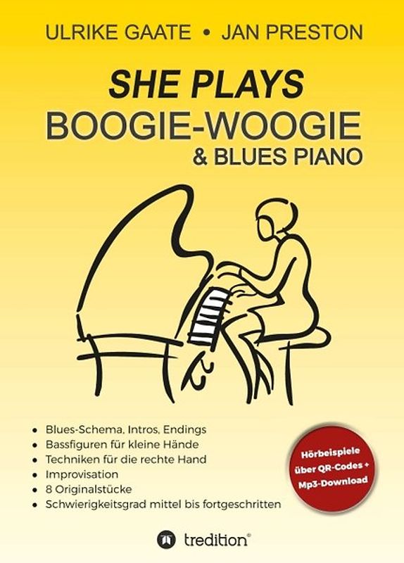 SHE Plays Boogie-Woogie & Blues Piano