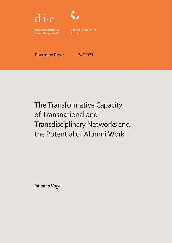 The transformative capacity of transnational and transdisciplinary networks and the potential of alumni work