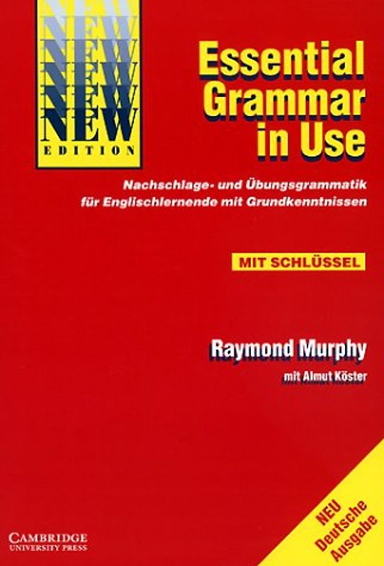 Essential Grammar in Use. German Edition with answers