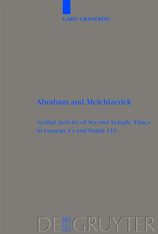 Abraham and Melchizedek