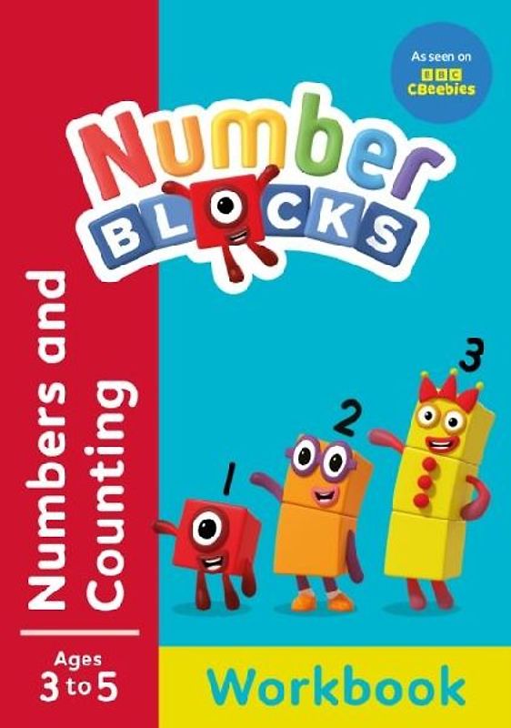 Numberblocks Numbers and Counting (Red Level Workbook)