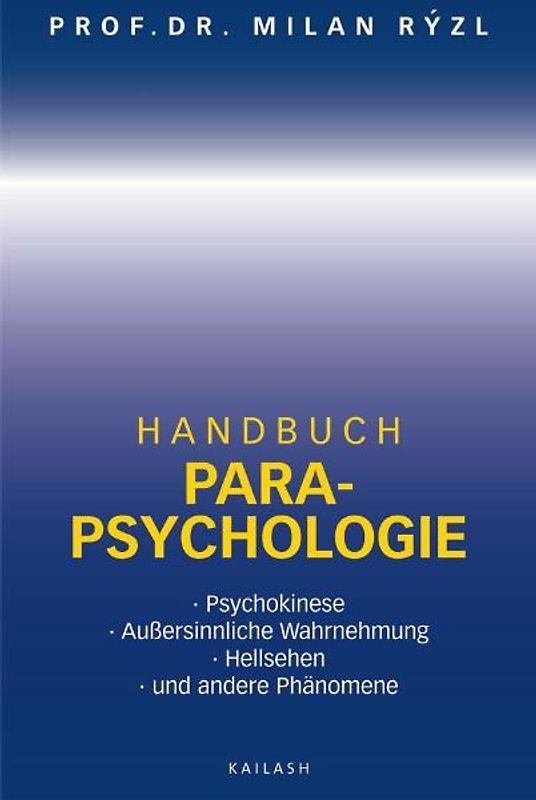 Handbuch Parapsychlogie