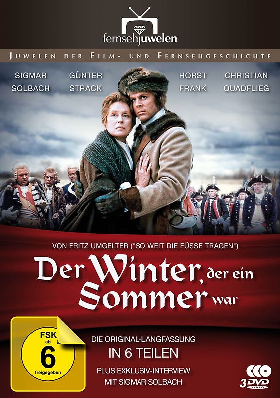 Der Winter, der ein Sommer war - Die Original-Langfassung in 6 Teilen [Fernsehjuwelen, 3 DVDs] DVD