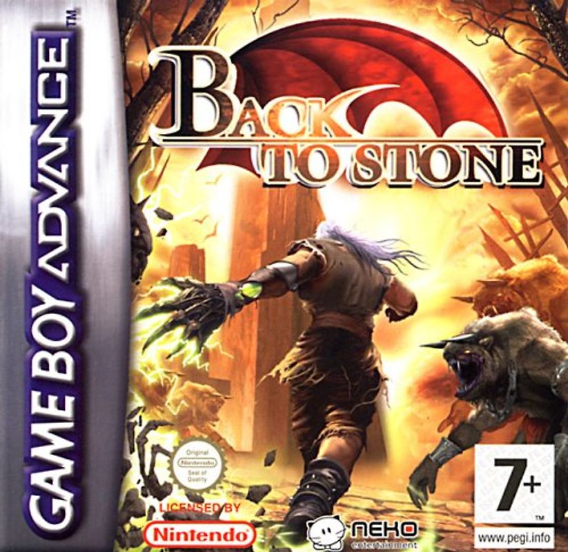 Back To stone - Game Boy Advance - PAL Nintendo Game Boy Advance