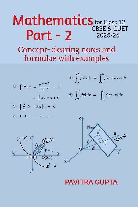 Mathematics for class 12 (CBSE & CUET) Part-2