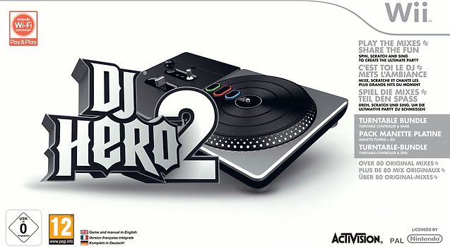 DJ Hero 2 - Turntable Bundle inkl. Turntable-Controller Bundleversion