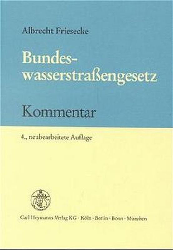 Bundeswasserstrassengesetz