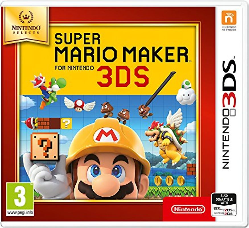Super Mario Maker [Nintendo Selects, UK Import] Nintendo 3DS