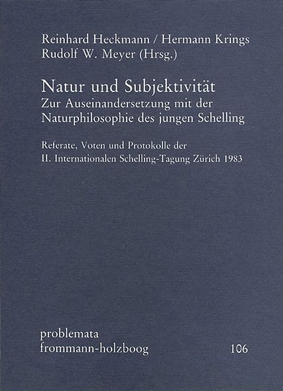 Natur und Subjektivität