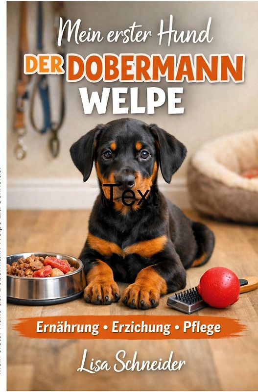 Mein erster Hund der Dobermann Welpe