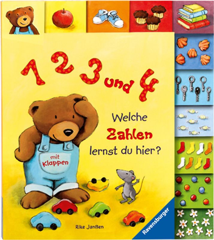 1, 2, 3 und 4 - Welche Zahlen lernst du hier?